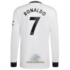 Officiële Voetbalshirt Manchester United Ronaldo 7 Uit 2022-23 Lange Mouw - Heren